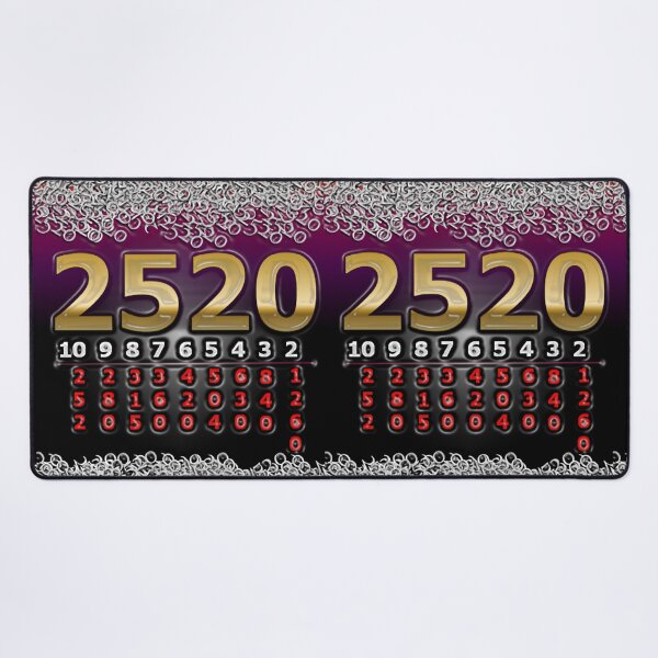 Item preview, magic number 2520 designed and sold by MEXART2.
