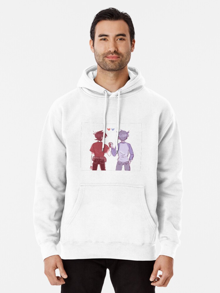 Klance red and blue Pullover Hoodie for Sale by oranqejvice | Redbubble