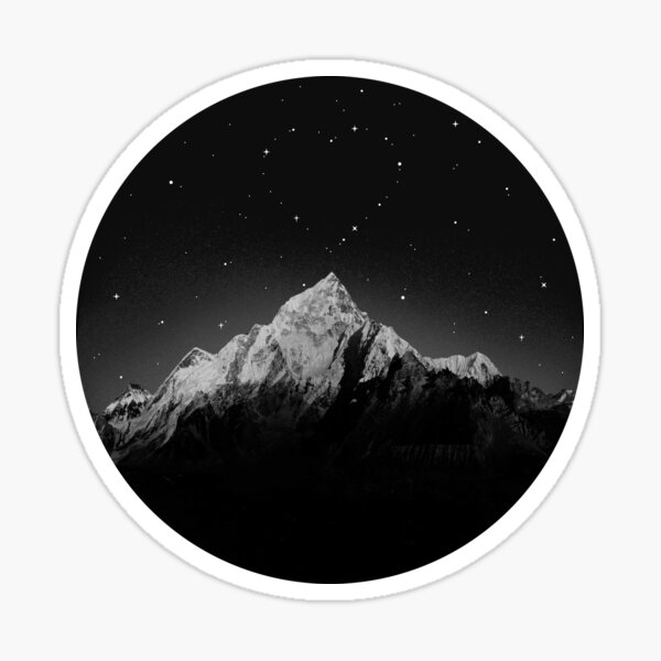 Heart constellation Sticker