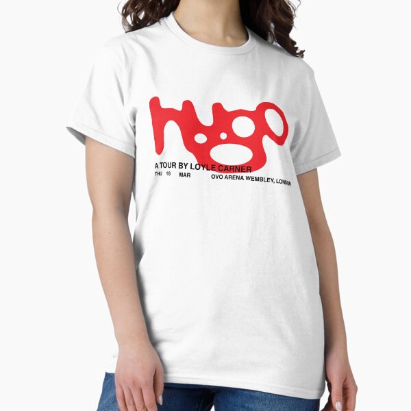 Item preview, Loyle Carner Hugo Tour London Logo Graphic Tshirt and Sticker designed and sold by jamiejonesuk.