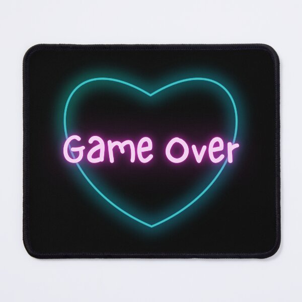 Item preview, Game Over <3 designed and sold by SilentNoiseArt.