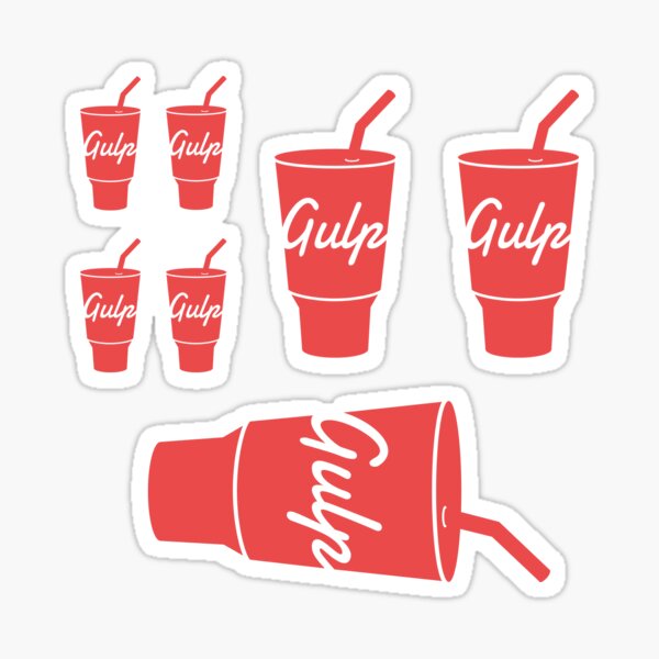 Gulp - Assorted sticker sheet Sticker