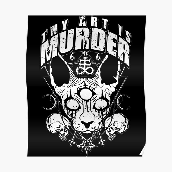 "Thy Art is Murder Merch Essential " Poster for Sale by Felixaaccman Redbubble