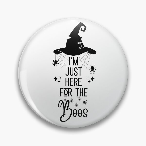 Item preview, I'M JUST HERE FOR THE BOOS RETRO VINTAGE designed and sold by SAFREN.
