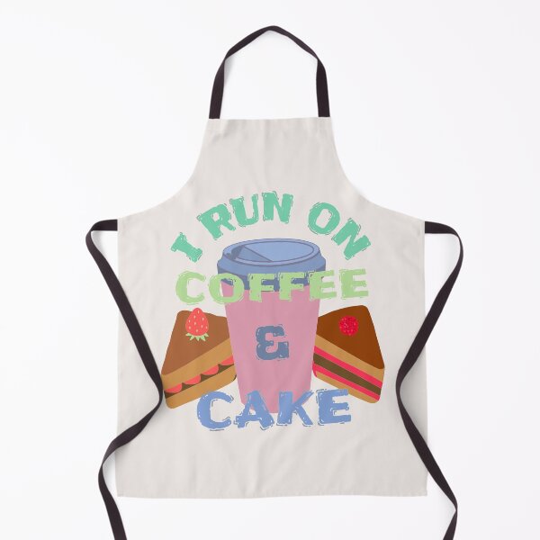 Item preview, Pastel I Run On Coffee And Cake, Coffee And Cake Fan Slogan designed and sold by TrulyEpoque.