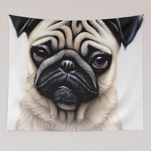 Item preview, Adorable Pretty Lovely Pug designed and sold by Grewtrel.