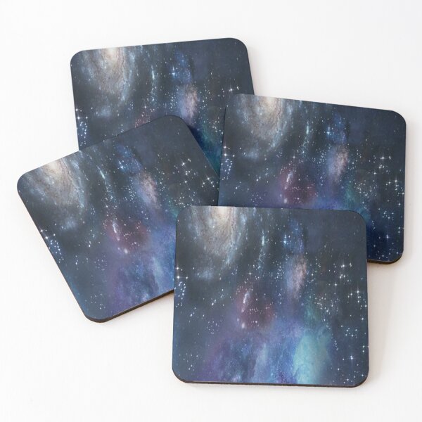 Item preview,    Cool blue nebula galaxy outer space Universe designed and sold by BEAUTY ⭐⭐⭐⭐⭐.