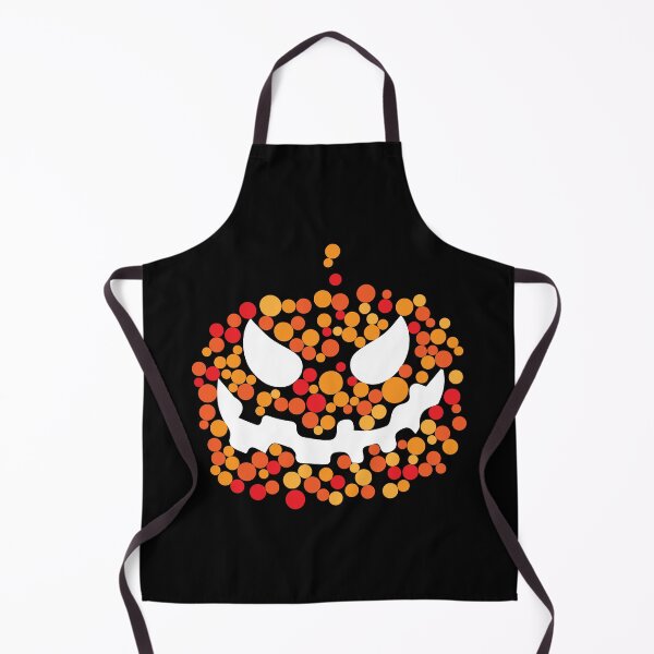 Item preview, Funny Colorful Polka Dot Halloween Pumpkin Face Graphic designed and sold by BestTshirtArt.