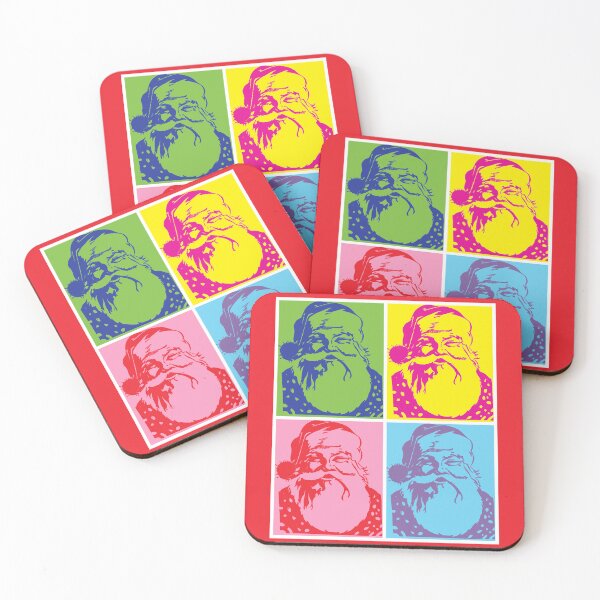 Item preview, Santa Pop art Merry Christmas designed and sold by aapshop.