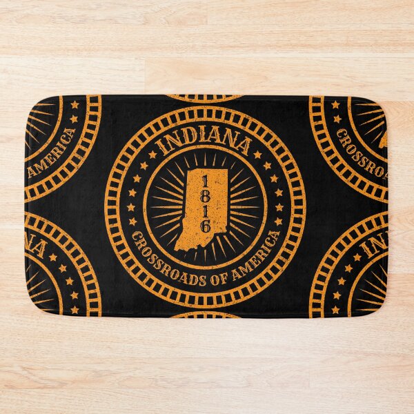 Item preview, Indiana State Map Slogan - Motto IN The Hoosier State designed and sold by Ranggasme.