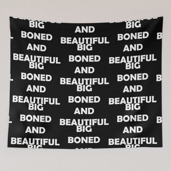 Item preview, BIG BONED AND BEAUTIFUL designed and sold by DomGDesign.