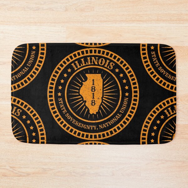 Item preview, Illionis State Map Slogan - IL The Land of Lincoln designed and sold by Ranggasme.