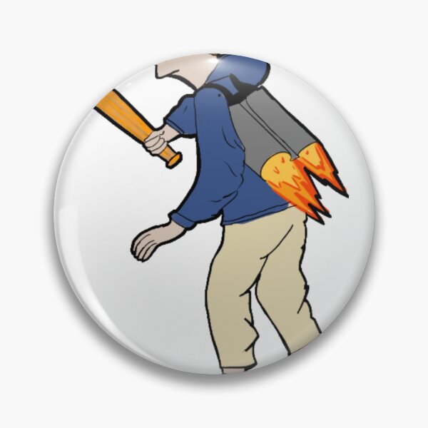 Item preview, Skateboard jet pack baseballbat  designed and sold by TrashyArtPlace.