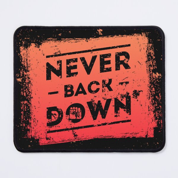 Item preview, Never back Down designed and sold by Foyod-com.