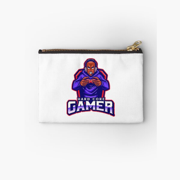 Item preview, Hard Core Gamer Controller Blue on Red designed and sold by Rorulent.
