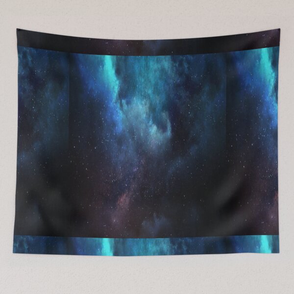 Item preview,  Cool blue nebula galaxy outer space Universe designed and sold by BEAUTY ⭐⭐⭐⭐⭐.
