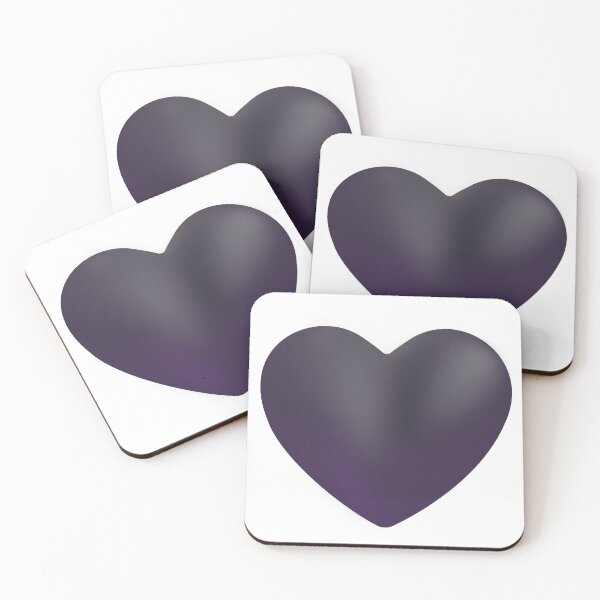 Item preview, Black Heart Emoji - Large designed and sold by abroadDesigns.