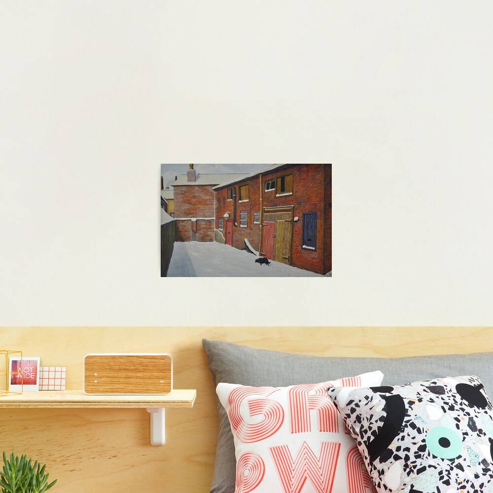 The beginning “The Mews” by Clarice Hall Pomfret Art Photographic Print