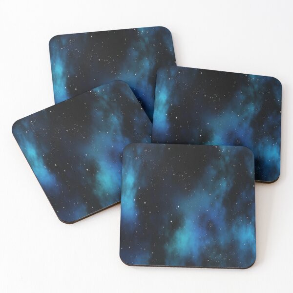 Item preview,   Cool blue nebula galaxy outer space Universe designed and sold by BEAUTY ⭐⭐⭐⭐⭐.
