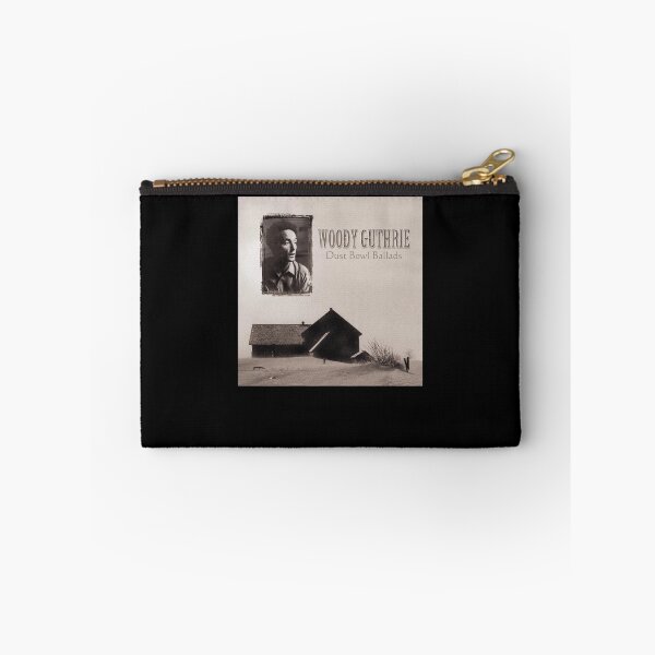 Item preview, Woody Guthrie Dusty Bowl Ballads Album Cover. designed and sold by gennalyne.