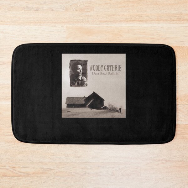 Item preview, Woody Guthrie Dusty Bowl Ballads Album Cover. designed and sold by gennalyne.