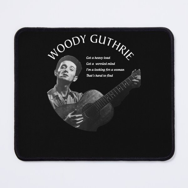 Item preview, Woody Guthrie Hard Travelin designed and sold by gennalyne.