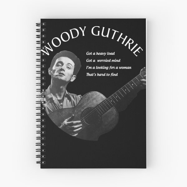 Item preview, Woody Guthrie Hard Travelin designed and sold by gennalyne.
