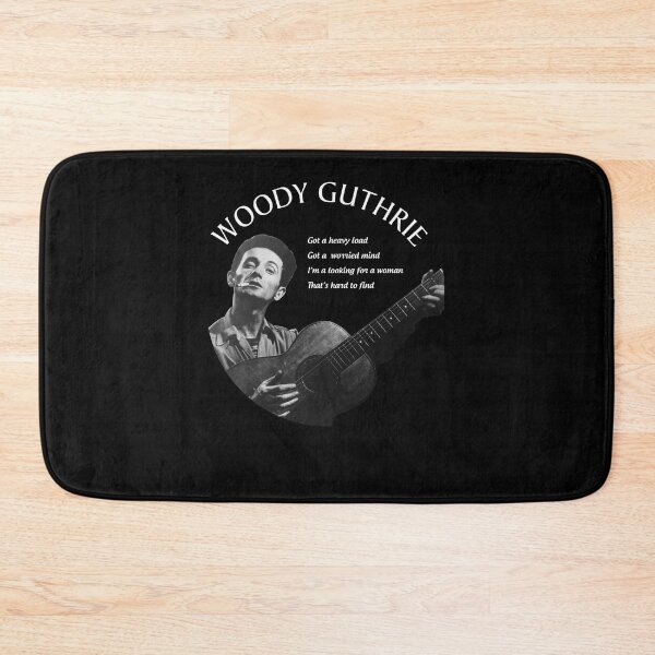 Item preview, Woody Guthrie Hard Travelin designed and sold by gennalyne.