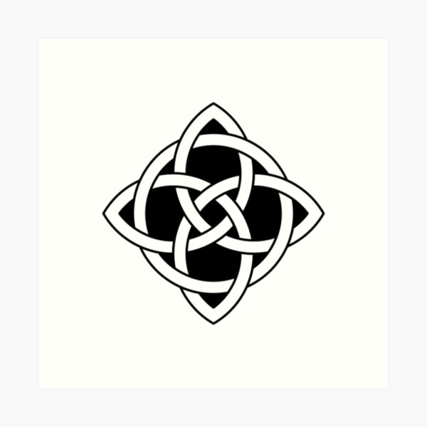 Nudo De Brujas Lámina artística