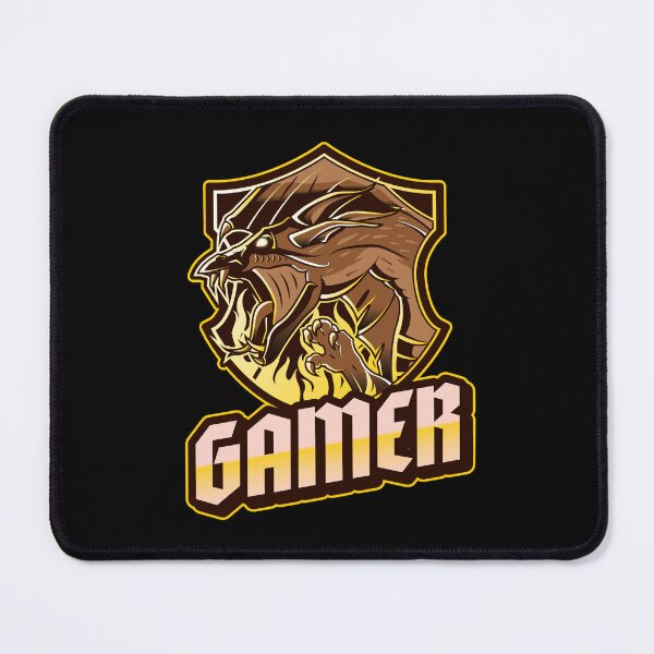 Item preview, Gamer with Angry Fire Starter Dragon designed and sold by PRIVARSHU.