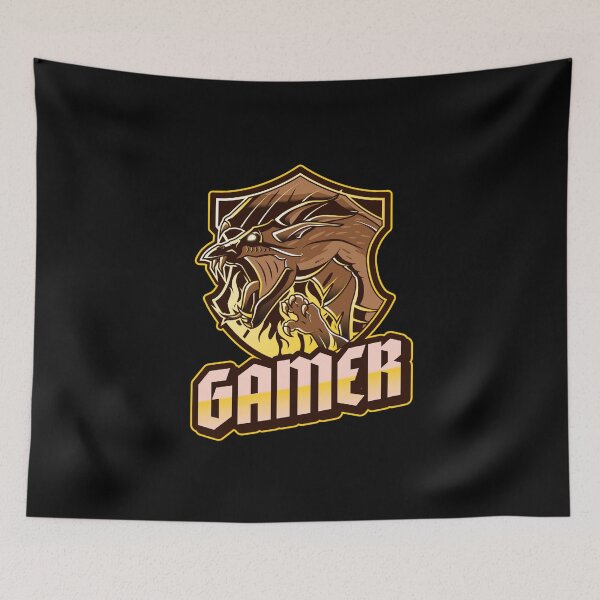 Item preview, Gamer with Angry Fire Starter Dragon designed and sold by PRIVARSHU.