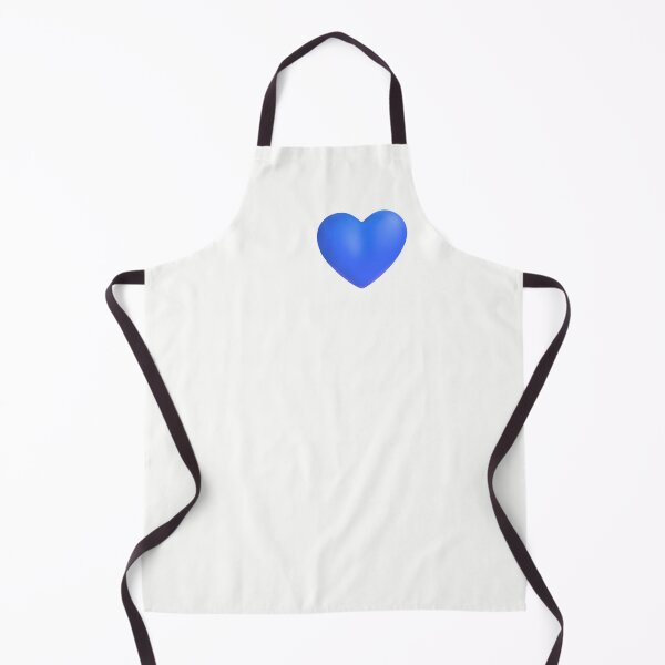 Item preview, Blue Heart Emoji - optimized designed and sold by abroadDesigns.