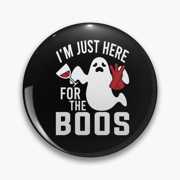 Item preview, I'M JUST HERE FOR THE BOOS RETRO VINTAGE designed and sold by SAFREN.