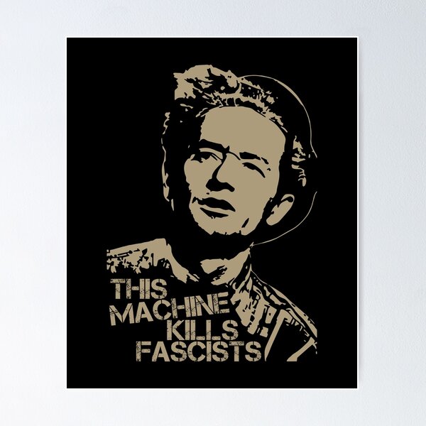 Woody Guthrie Inspired Poster