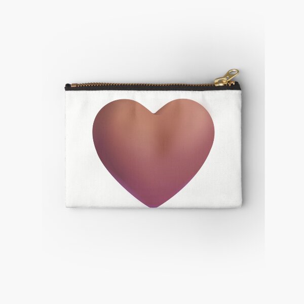 Item preview, Brown heart emoji - optimized designed and sold by abroadDesigns.