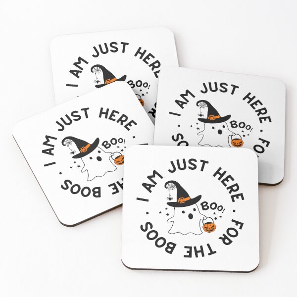 Item preview, I'M JUST HERE FOR THE BOOS RETRO VINTAGE designed and sold by SAFREN.