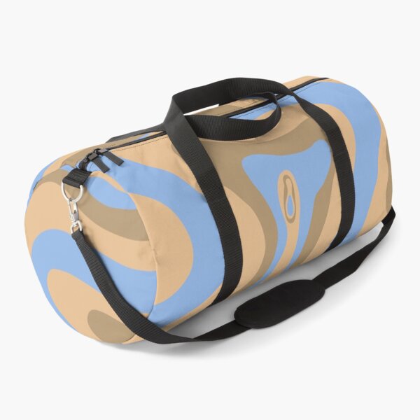 Item preview, Blue and sand abstract swirl designed and sold by SimplePoDesign.