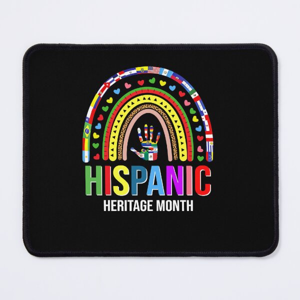 Item preview, Hispanic Heritage Month Rainbow colorful funny cute national designed and sold by beckadamr.