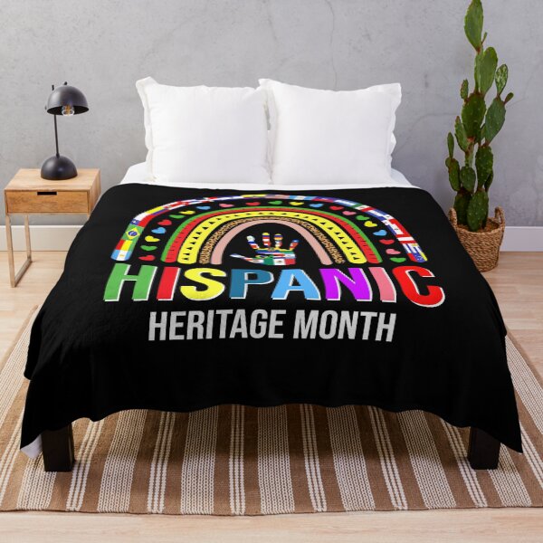 Item preview, Hispanic Heritage Month Rainbow colorful funny cute national designed and sold by beckadamr.