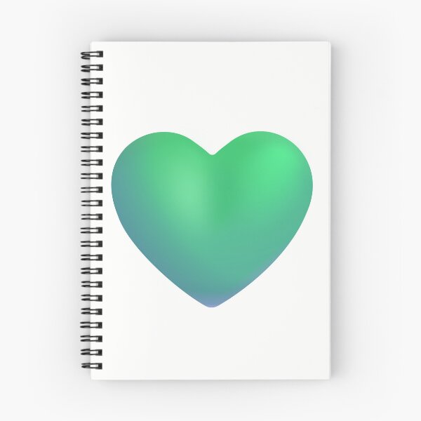 Item preview, Green Heart Emoji - optimized designed and sold by abroadDesigns.