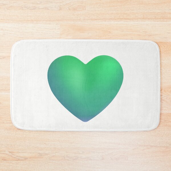 Item preview, Green Heart Emoji - optimized designed and sold by abroadDesigns.