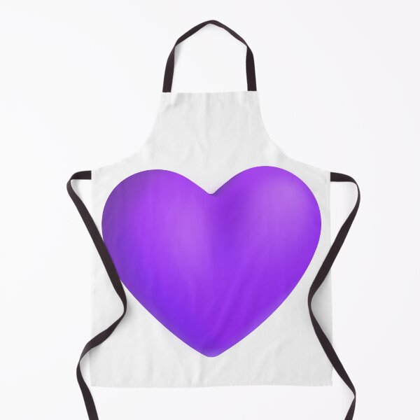 Artikelvorschau, Violettes Herz Emoji - groß entworfen und verkauft von abroadDesigns.