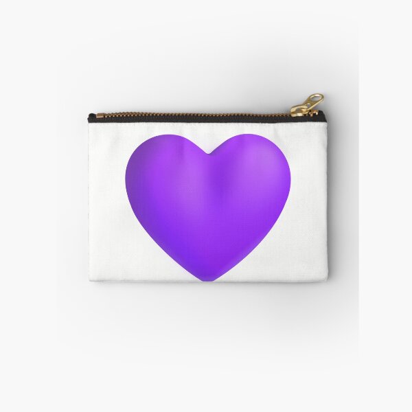 Item preview, Purple heart emoji - optimized designed and sold by abroadDesigns.