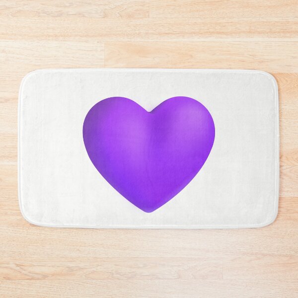 Item preview, Purple heart emoji - optimized designed and sold by abroadDesigns.