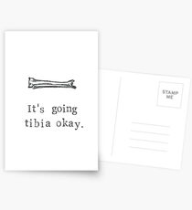 It's Going Tibia Okay Postcards