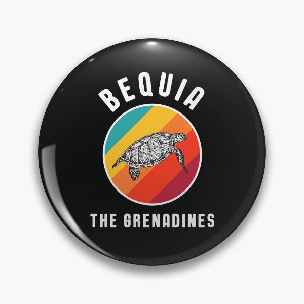 Item preview, Retro Bequia The Grenadines Vacation Souvenir Vintage Turtle designed and sold by Delightfully Cynical.