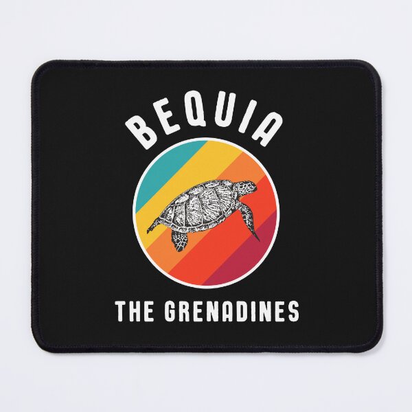 Item preview, Retro Bequia The Grenadines Vacation Souvenir Vintage Turtle designed and sold by Delightfully Cynical.