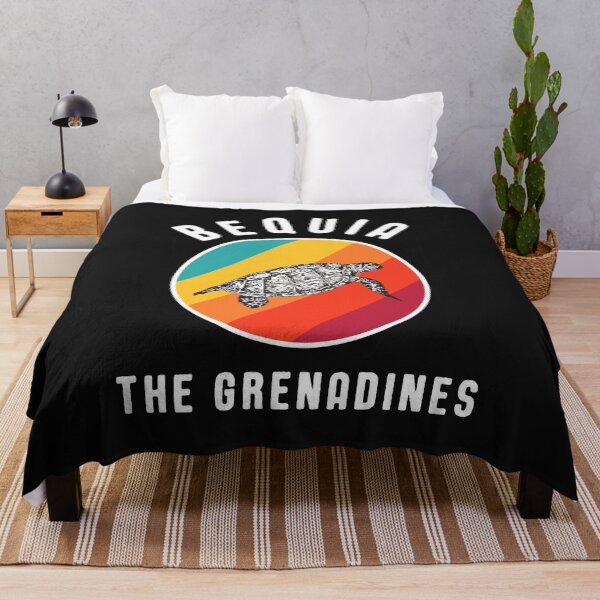 Item preview, Retro Bequia The Grenadines Vacation Souvenir Vintage Turtle designed and sold by Delightfully Cynical.