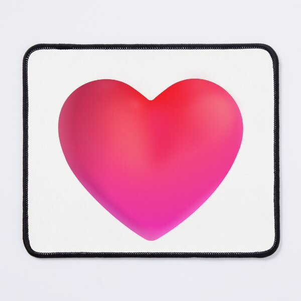 Item preview, Red heart emoji - optimized designed and sold by abroadDesigns.
