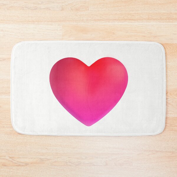 Item preview, Red heart emoji - optimized designed and sold by abroadDesigns.